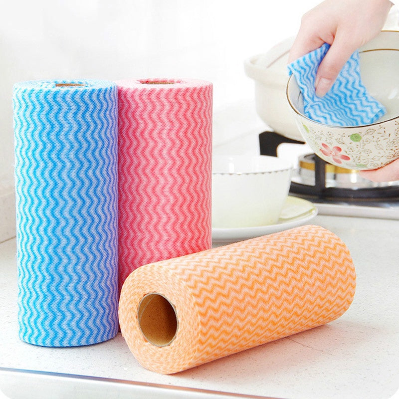 Multipurpose Disposable Kitchen Wipes Roll